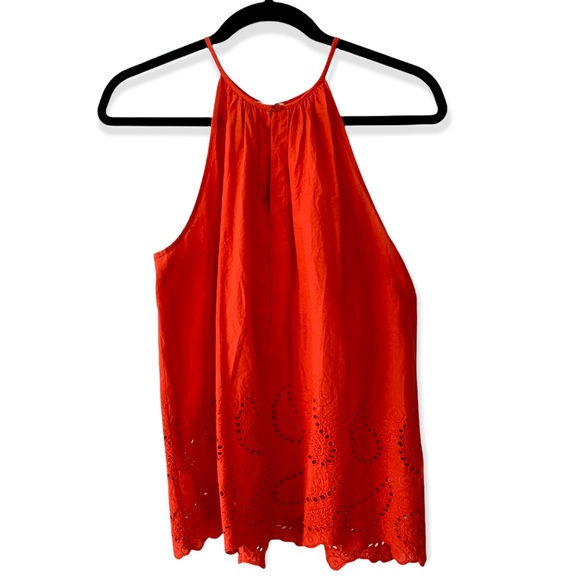 Daniel Cremieux Tops - CREMIEUX | Red/Orange Halter Tank